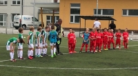 Mladší přípravka při svém prvním soutěžním utkání proti Spartě Košíře